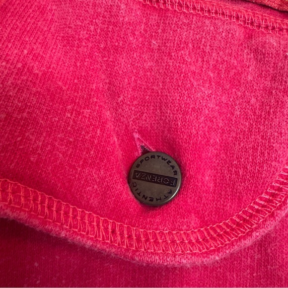 Forenza Authentic Sportswear Pink Vintage Pullover Sweatshirt with Patch - Picture 4 of 6